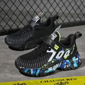 Fashion Boy Running Sneakers Breathable Toddler
