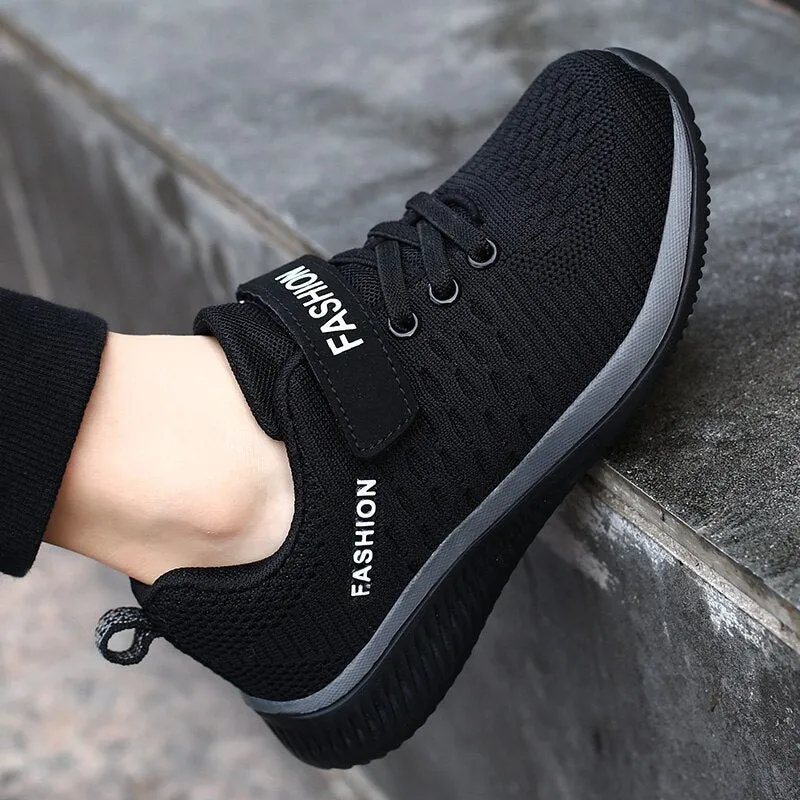 Fashion Kids Sport Shoes Hook & Loop Running Sneakers