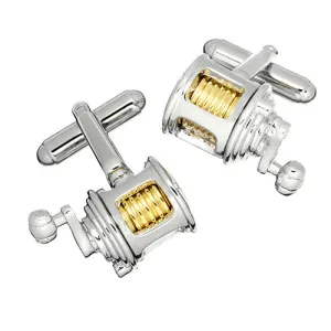 Fishing Reel Cufflinks