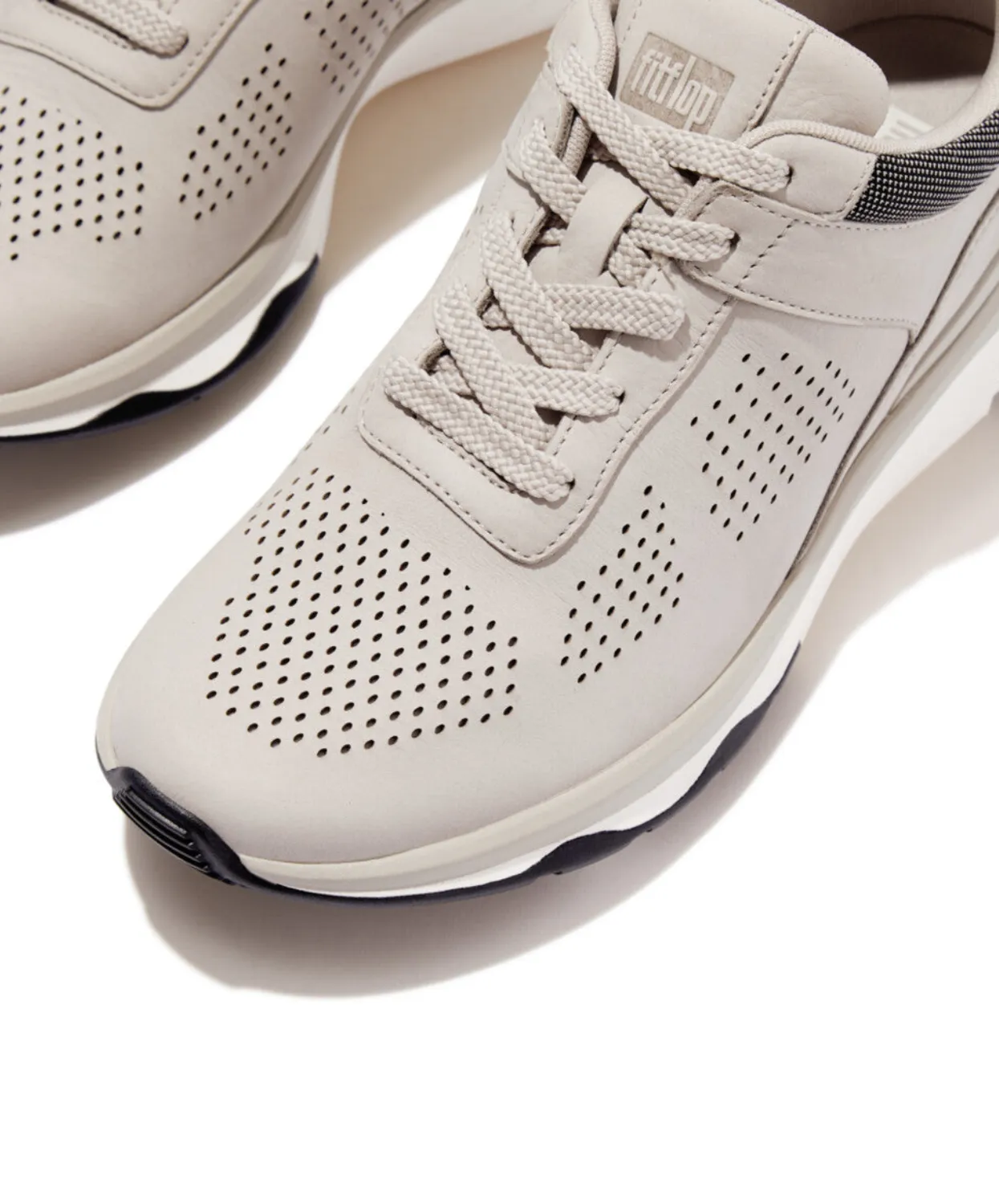 Fitflop Vitamin FFX Perf Nubuck Sports Sneakers Clay Grey