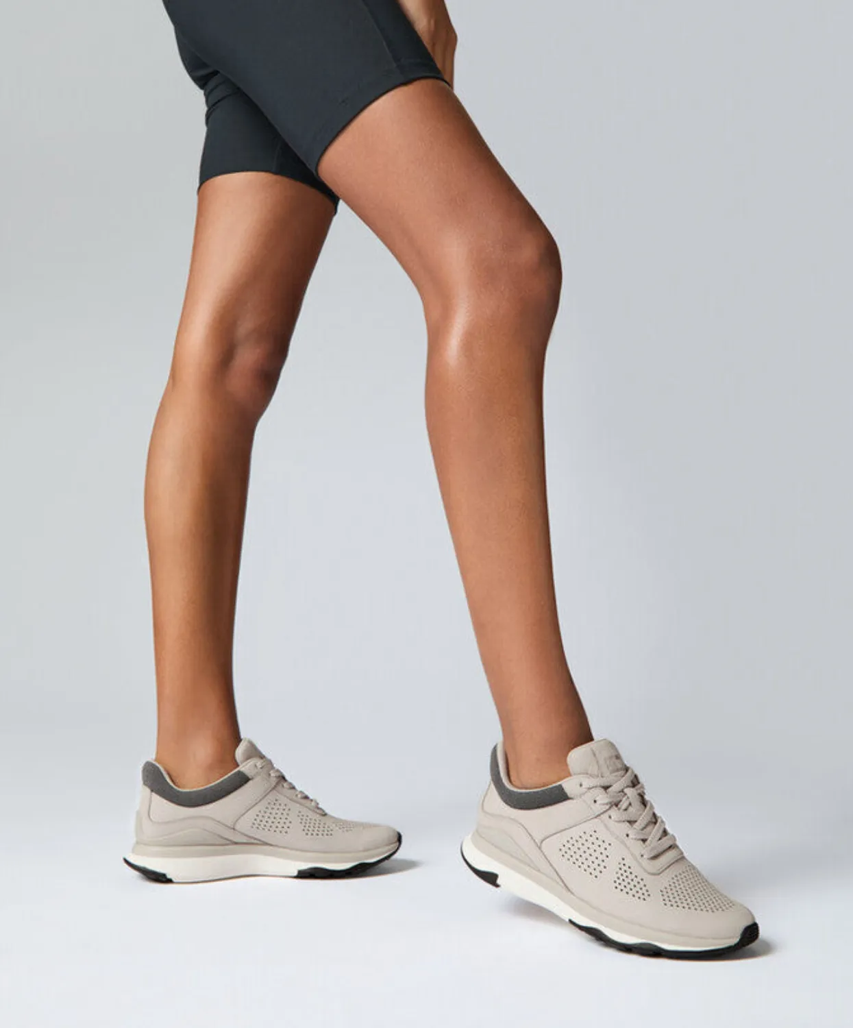 Fitflop Vitamin FFX Perf Nubuck Sports Sneakers Clay Grey