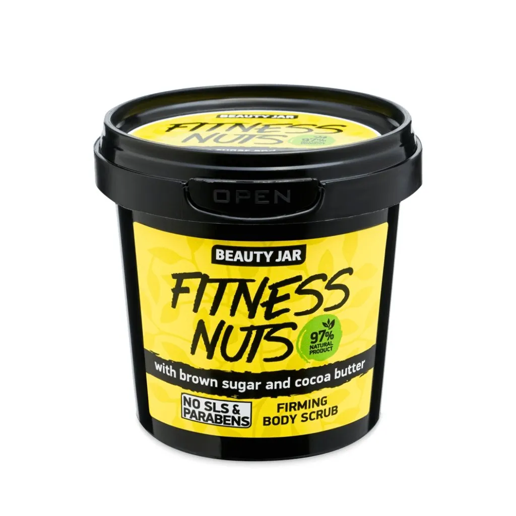 Fitness Nuts Cane Sugar and Cocoa Body Scrub