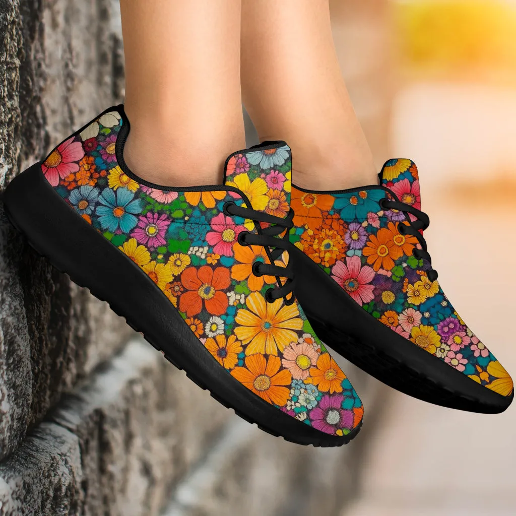 Floral Sport Sneakers