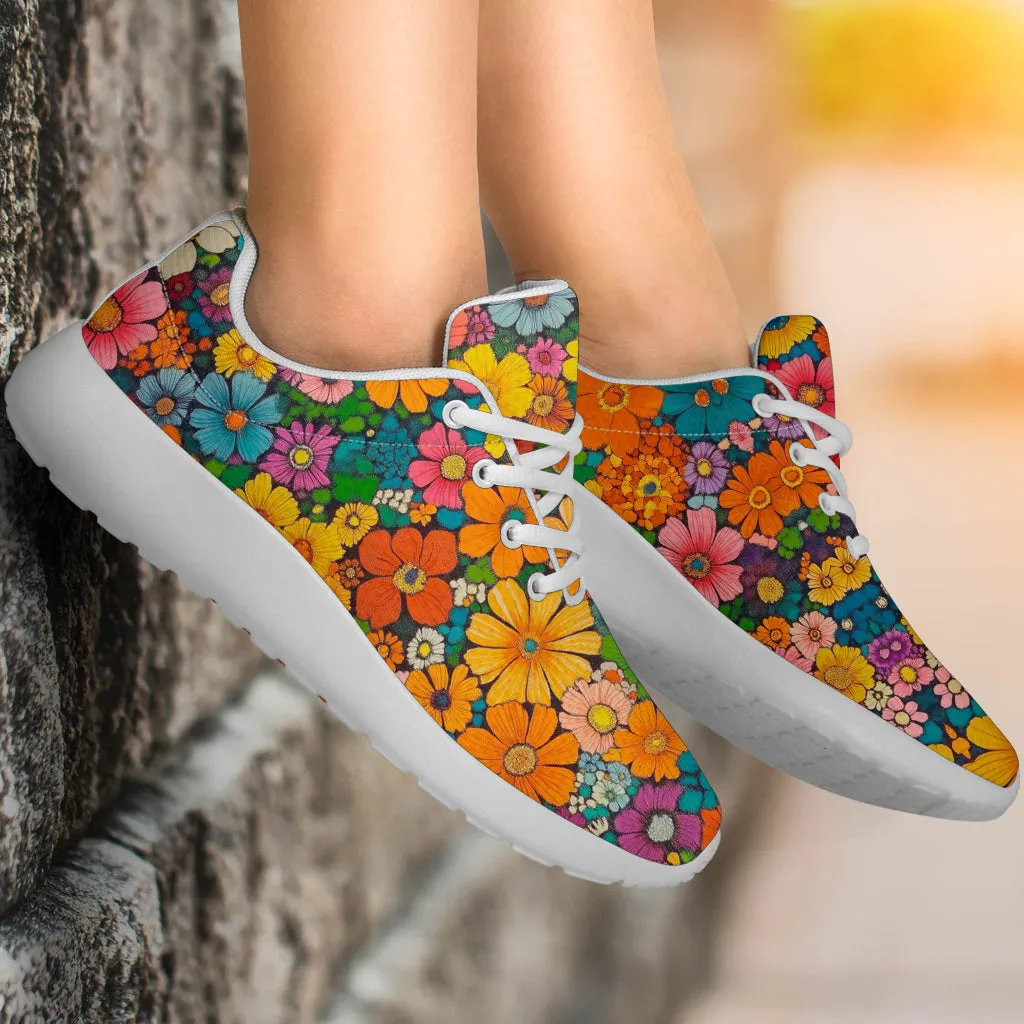Floral Sport Sneakers