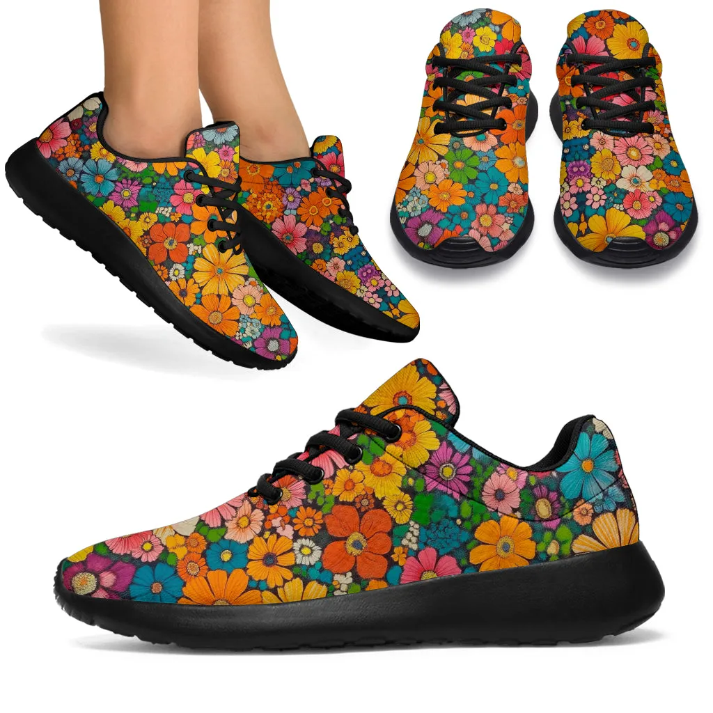 Floral Sport Sneakers