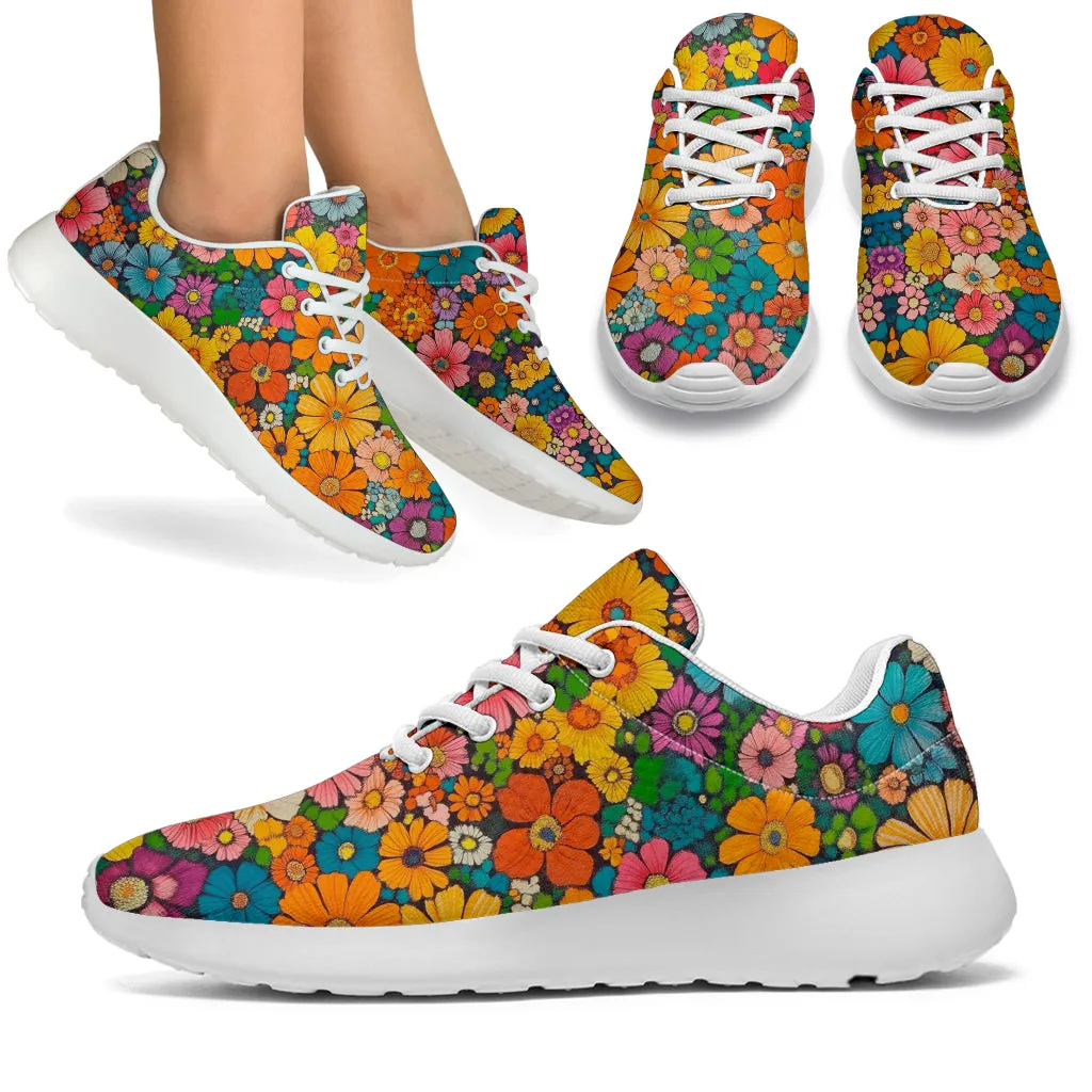 Floral Sport Sneakers
