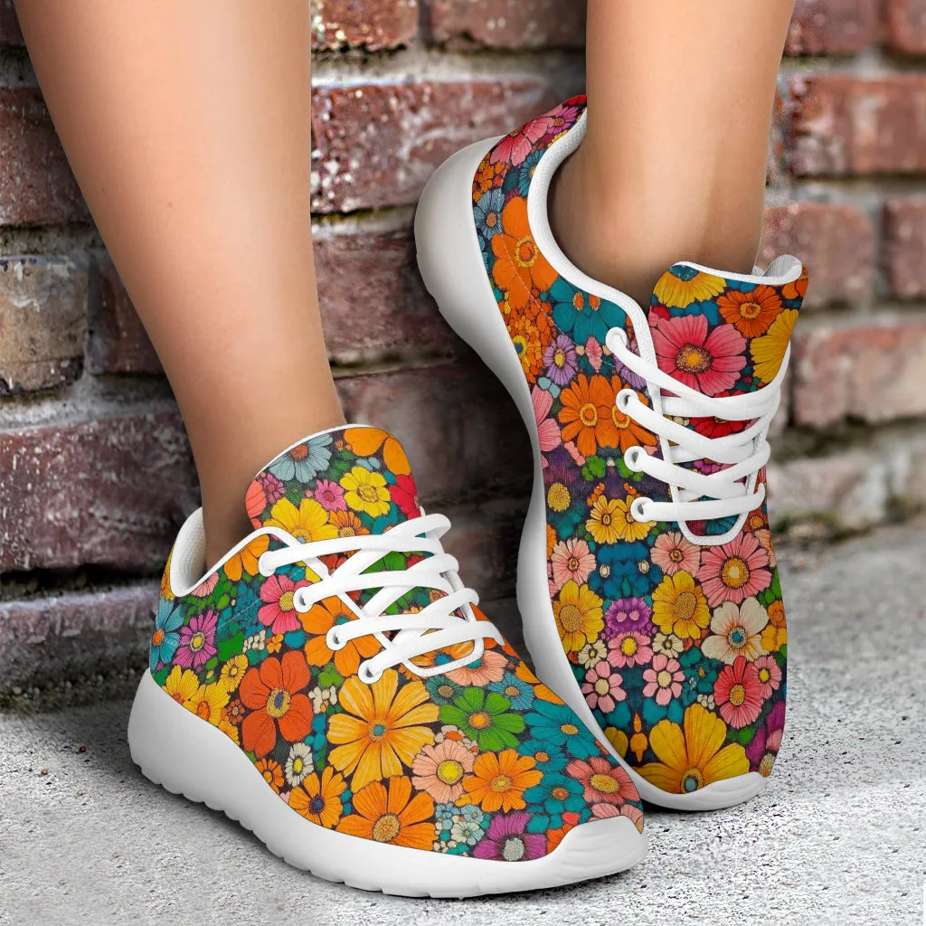 Floral Sport Sneakers