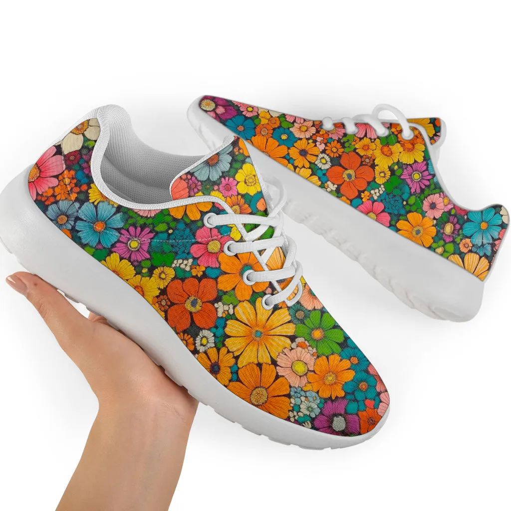 Floral Sport Sneakers