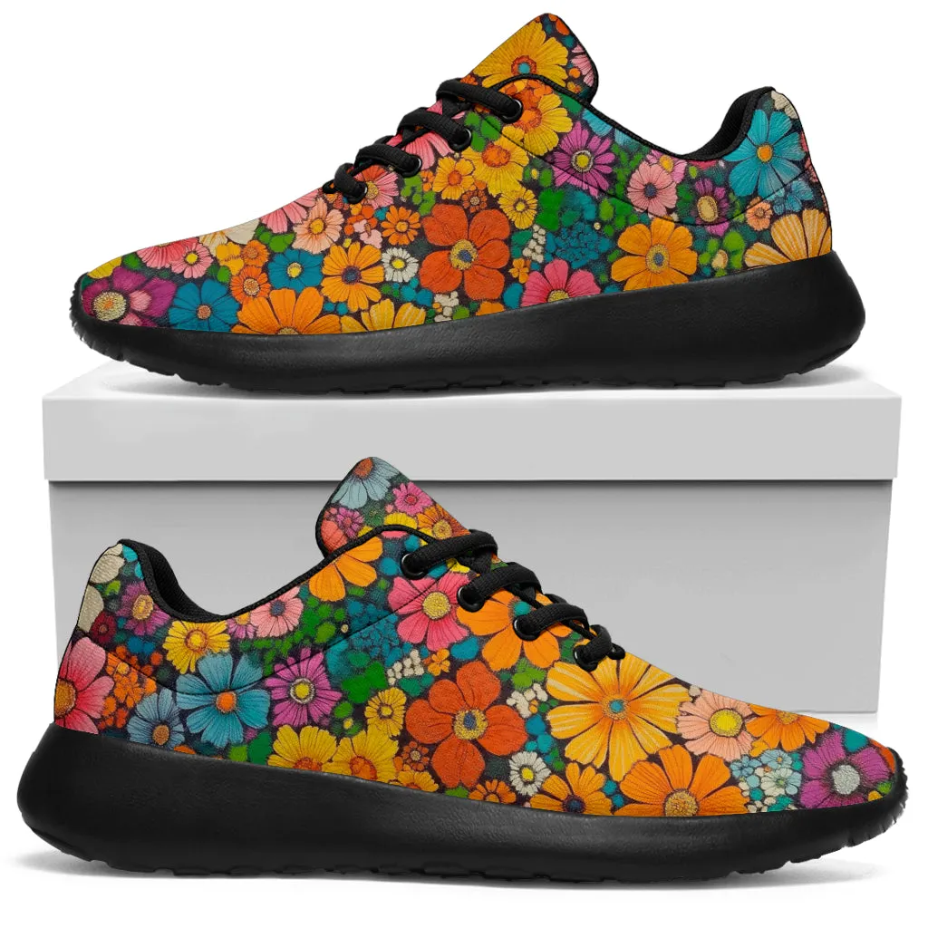 Floral Sport Sneakers