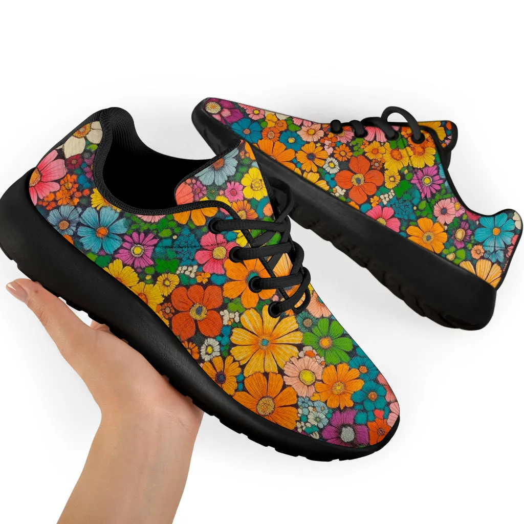 Floral Sport Sneakers