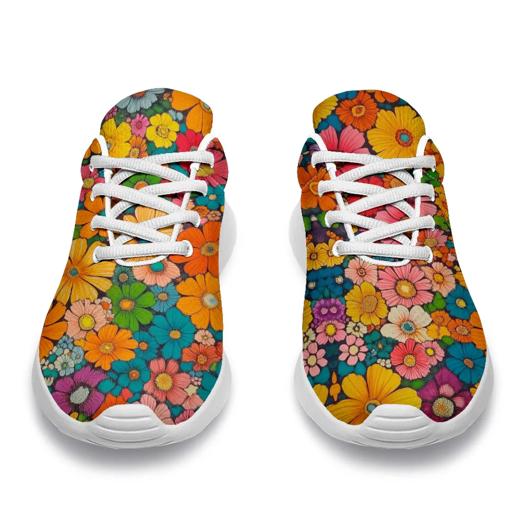 Floral Sport Sneakers