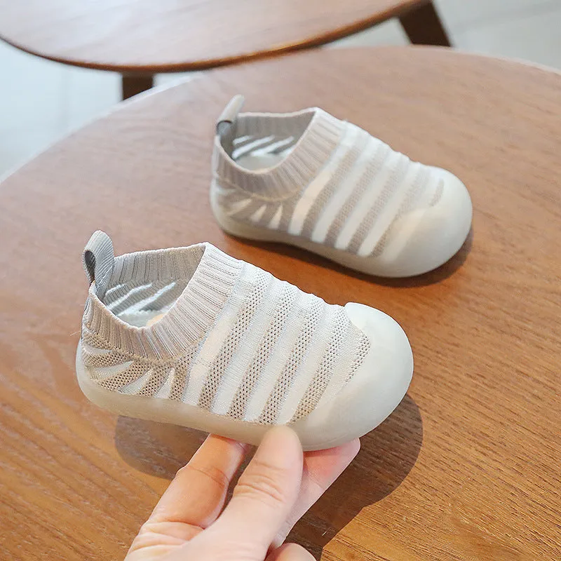 Flying Woven Tennis Breathable Toddler Soft Kid's Shoes