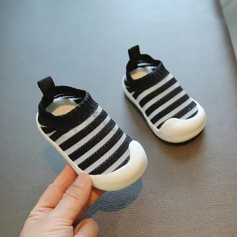 Flying Woven Tennis Breathable Toddler Soft Kid's Shoes
