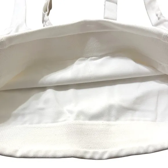Free People Movement X Hatch Never Better Square Neck White Maternity Bra S NWT