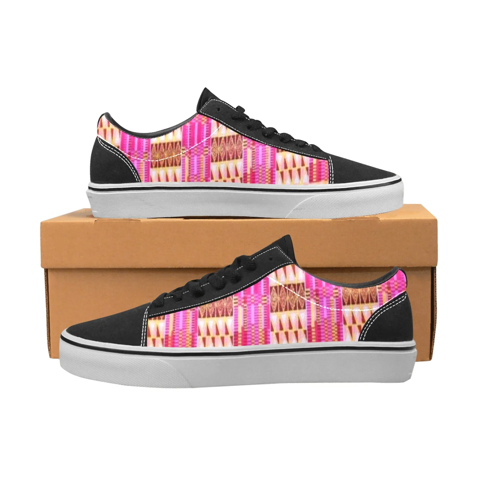 Frida  African Print Women's Low Top Sports Shoes