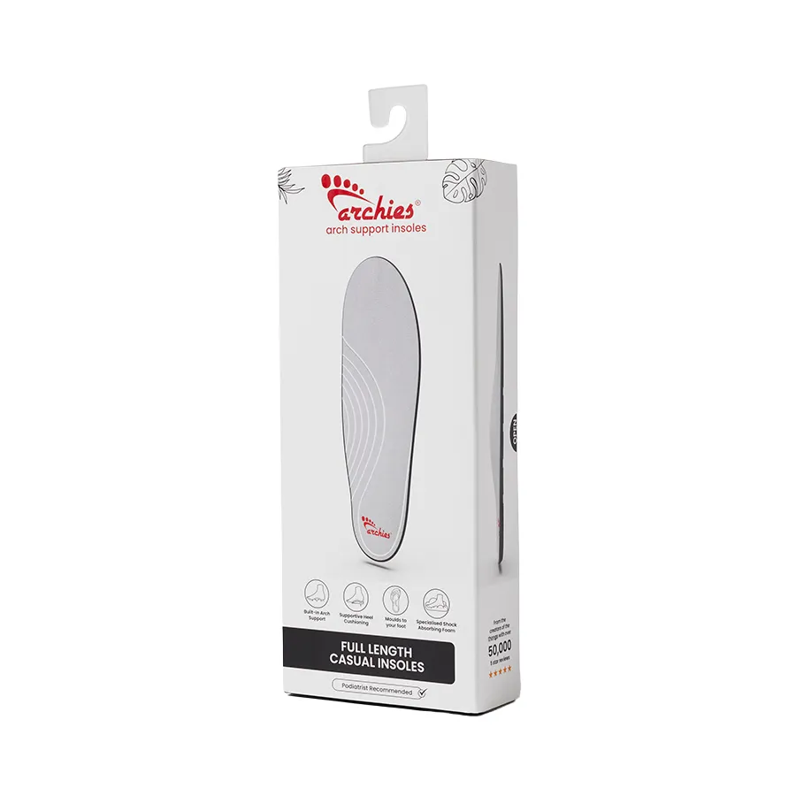 FULL LENGTH CASUAL INSOLE - GREY