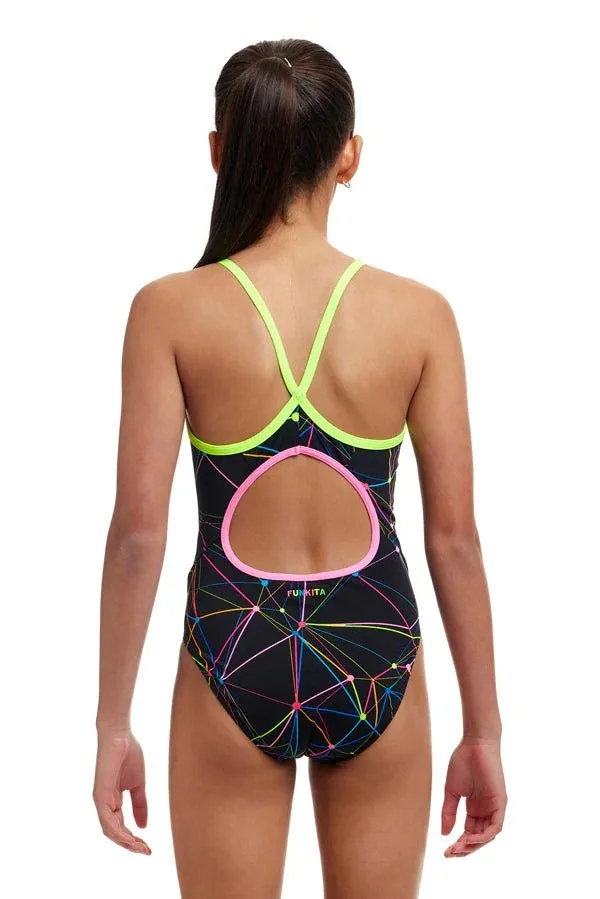 Funkita Girl's Diamond Back One Piece | Star Sign