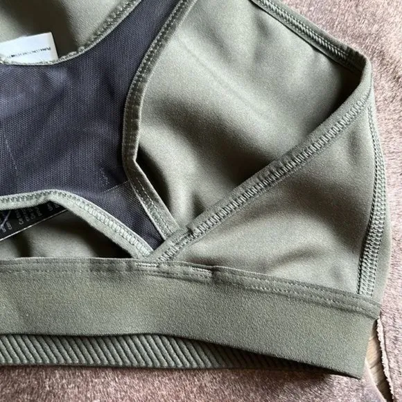 G. Label x Puma X Goop Sports Bra Mesh Inverted Racerback