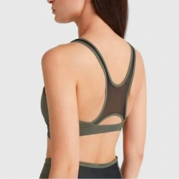 G. Label x Puma X Goop Sports Bra Mesh Inverted Racerback