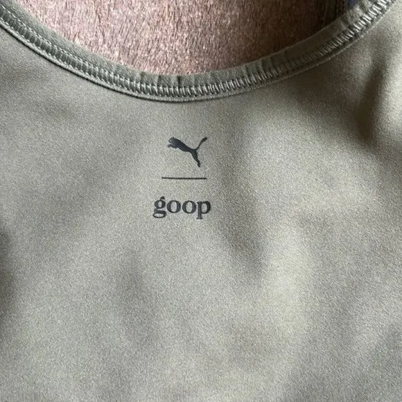 G. Label x Puma X Goop Sports Bra Mesh Inverted Racerback