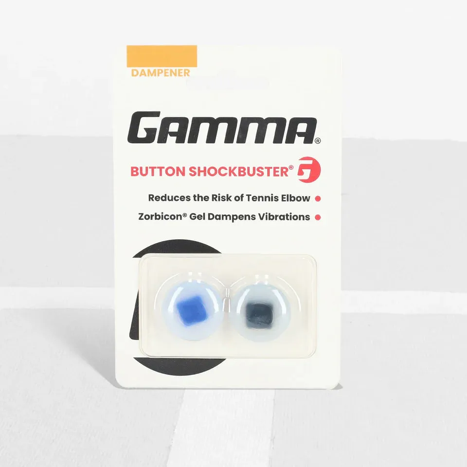 Gamma Shockbuster Button Tennis Dampener (Assorted Colours)