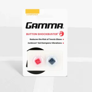 Gamma Shockbuster Button Tennis Dampener (Assorted Colours)