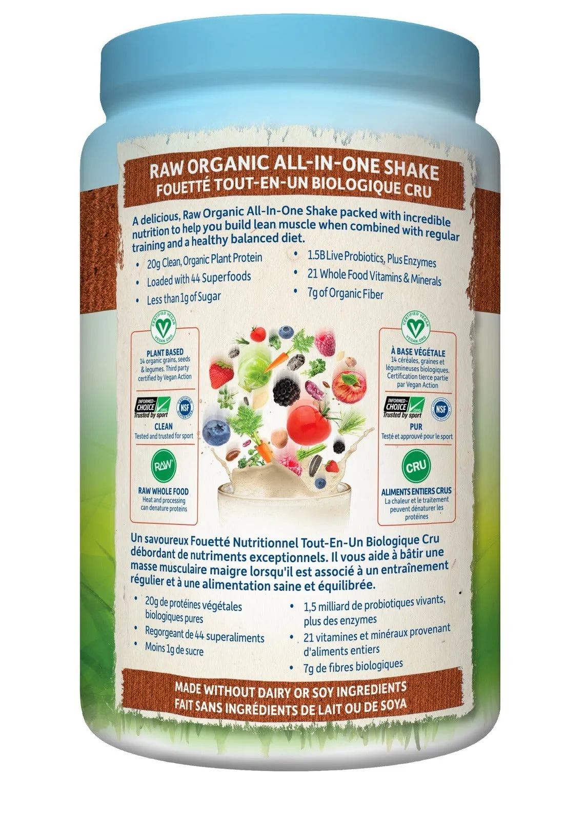 Garden of Life Raw Organic All-In-One Shake - Vanilla Spiced Chai (2 lbs)