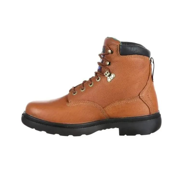 Georgia Men's 6-inch Farm & Ranch Waterproof Work Boots G6503