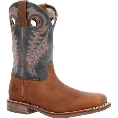 Georgia Men's Carbo Tec Elite 11" Waterproof Western Work Boot -Brown- GB00529