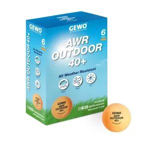 Gewo Balls AWR Outdoor 40 (6) orange