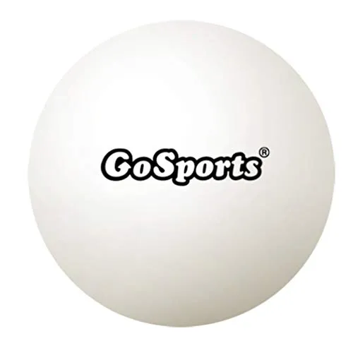GoSports 55mm XL Table Tennis Balls 12 Pack - Jumbo Table Tennis Balls for Training or Other Toss Games, White