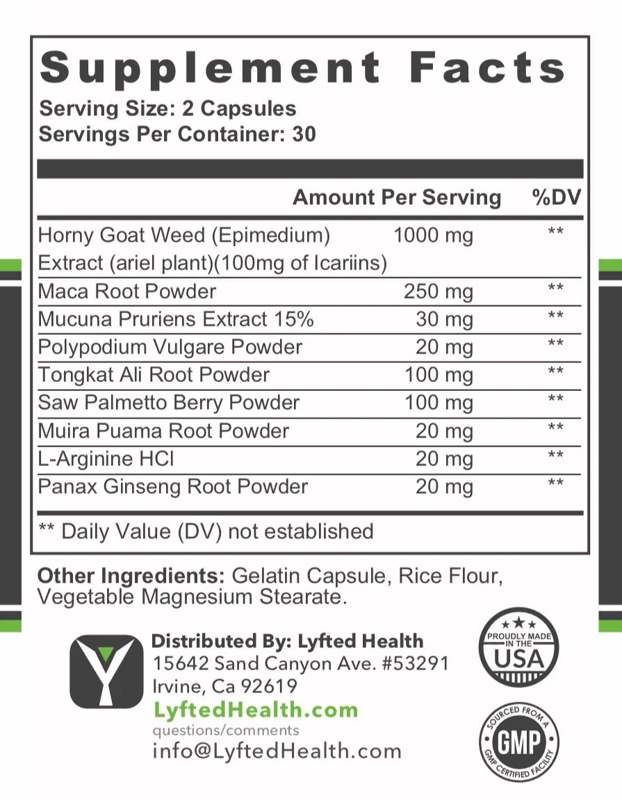 GRAIL Libido & Hormone Support (HGW)