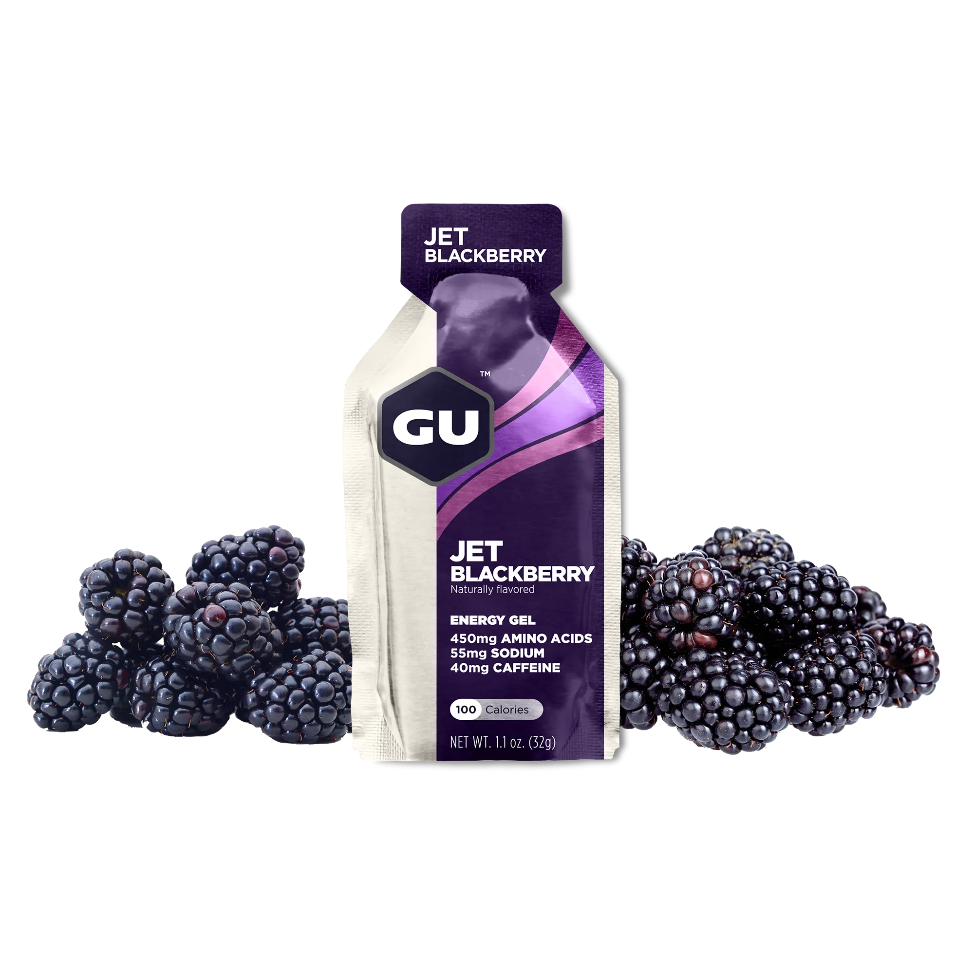 GU Energy Gel 32g Jet Blackberry