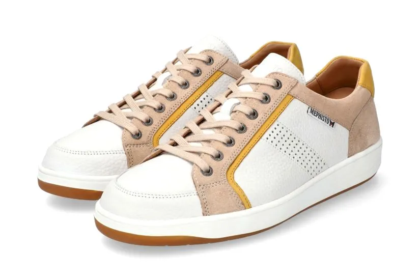 'Harrison' men's sneaker - White beige