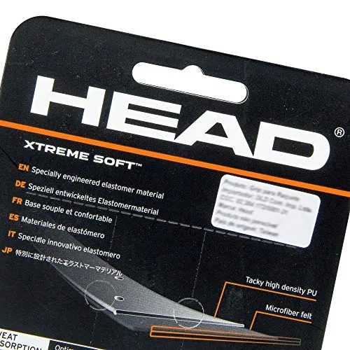 HEAD Polyurethane Extreme Soft Tennis Grip (Black)