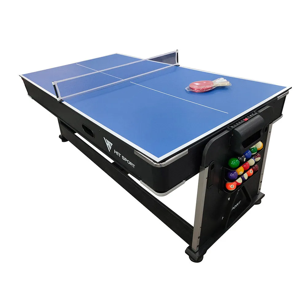 Hit Sport 7ft Multi Game Revolver Table
