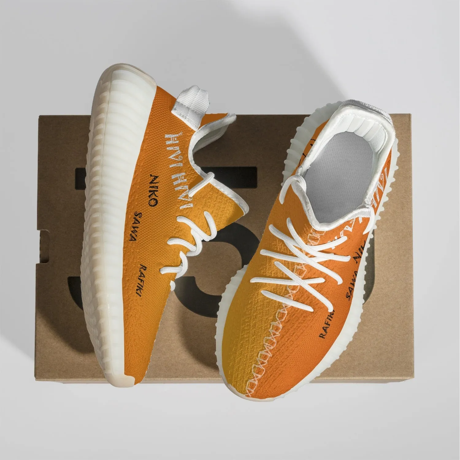 Hivi Hivi Mesh Knits - Orange