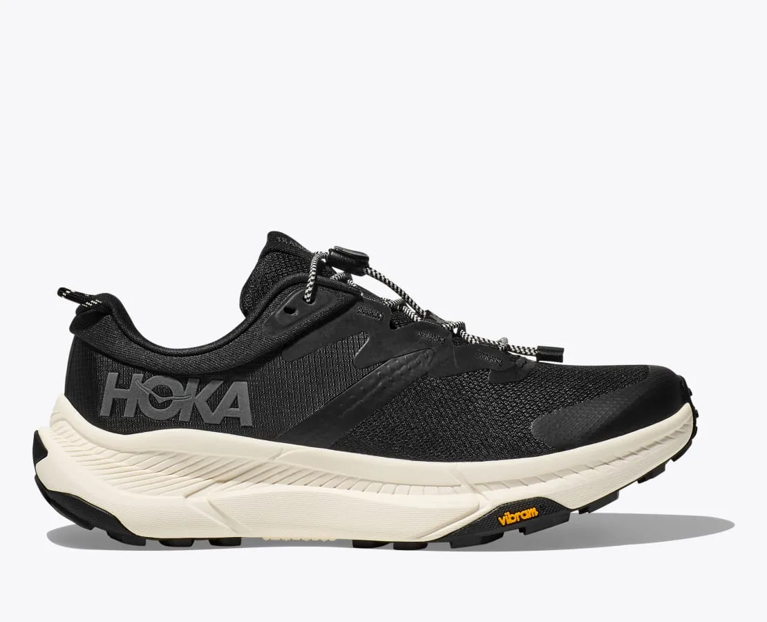 Hoka Women's Transport Commuter Shoe in SmokyQuartz/OatMilk, Black/Alabaster & Dune/Eggnog Available in Wide Widths