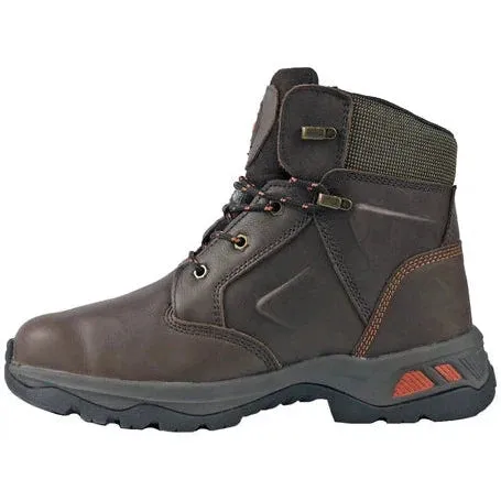 Hoss Men's Blizzard Waterproof Slip Resistant  400G Insulated Work Boot - Brown 60150