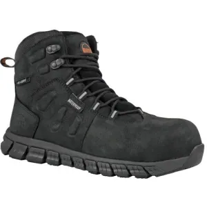 Hoss Men's Tikaboo UL Composite Toe Waterproof Slip Resist Work Boot - Black 60177