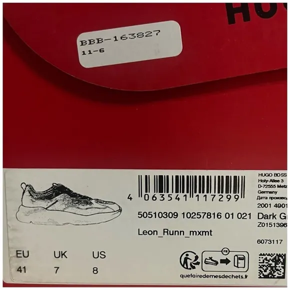 HUGO • Leon Runn Trainers Blue