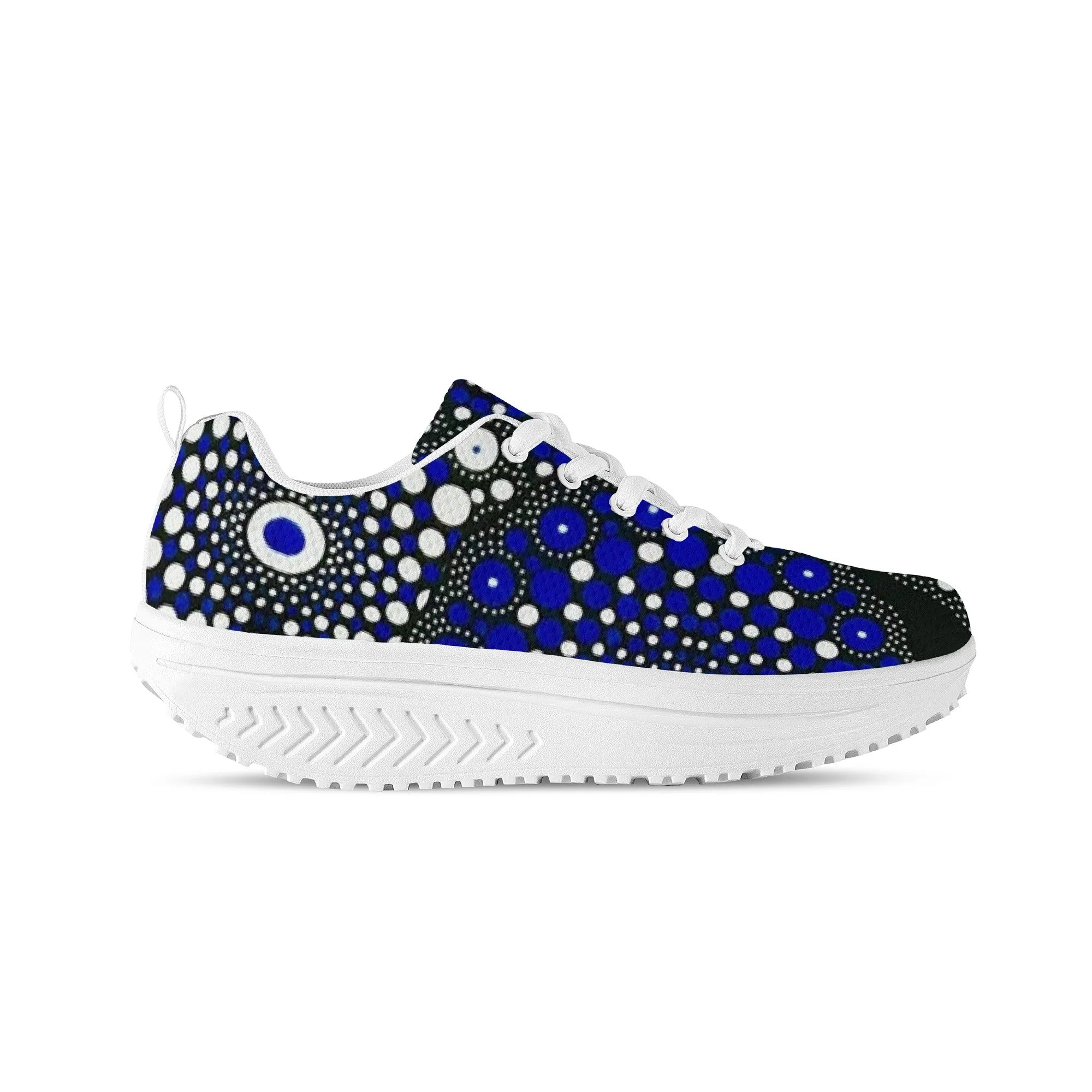 Ife  African Print Women's Mesh Sneaker Shoe