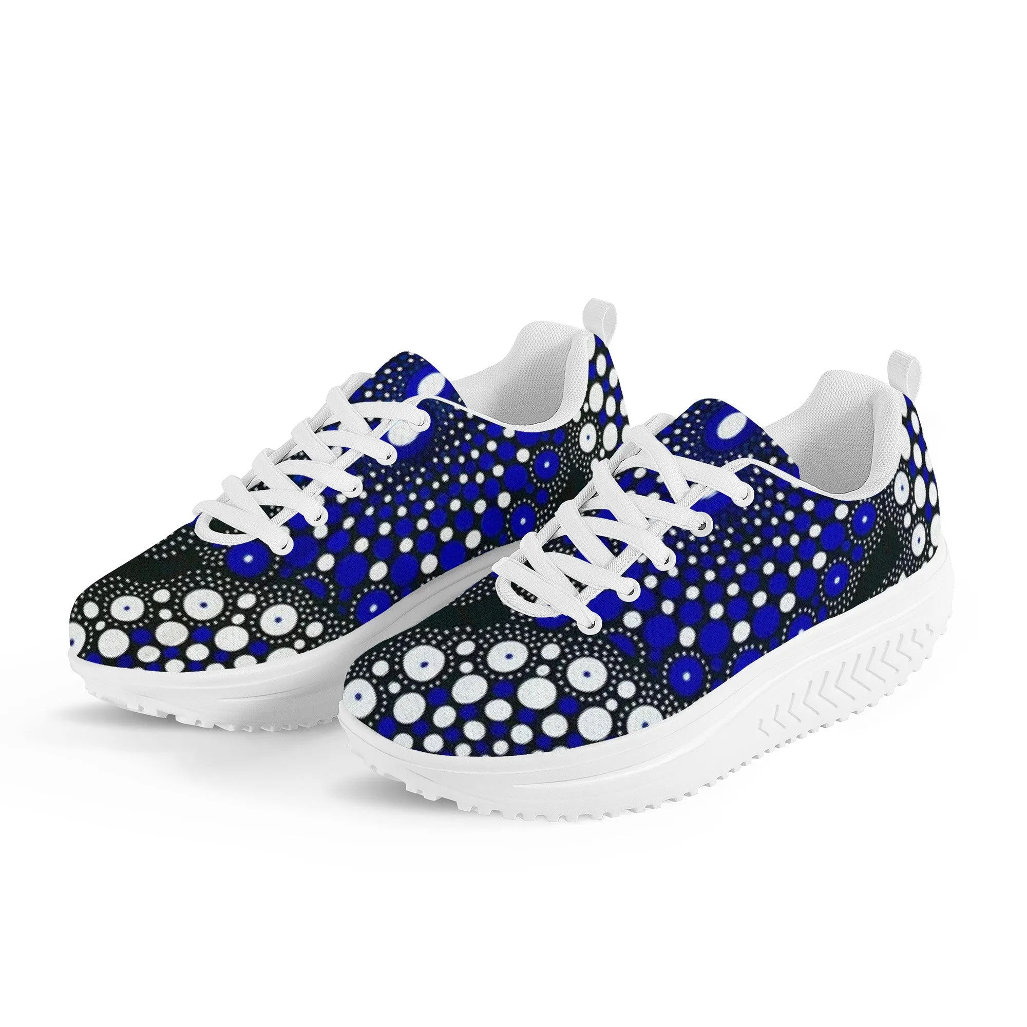 Ife  African Print Women's Mesh Sneaker Shoe