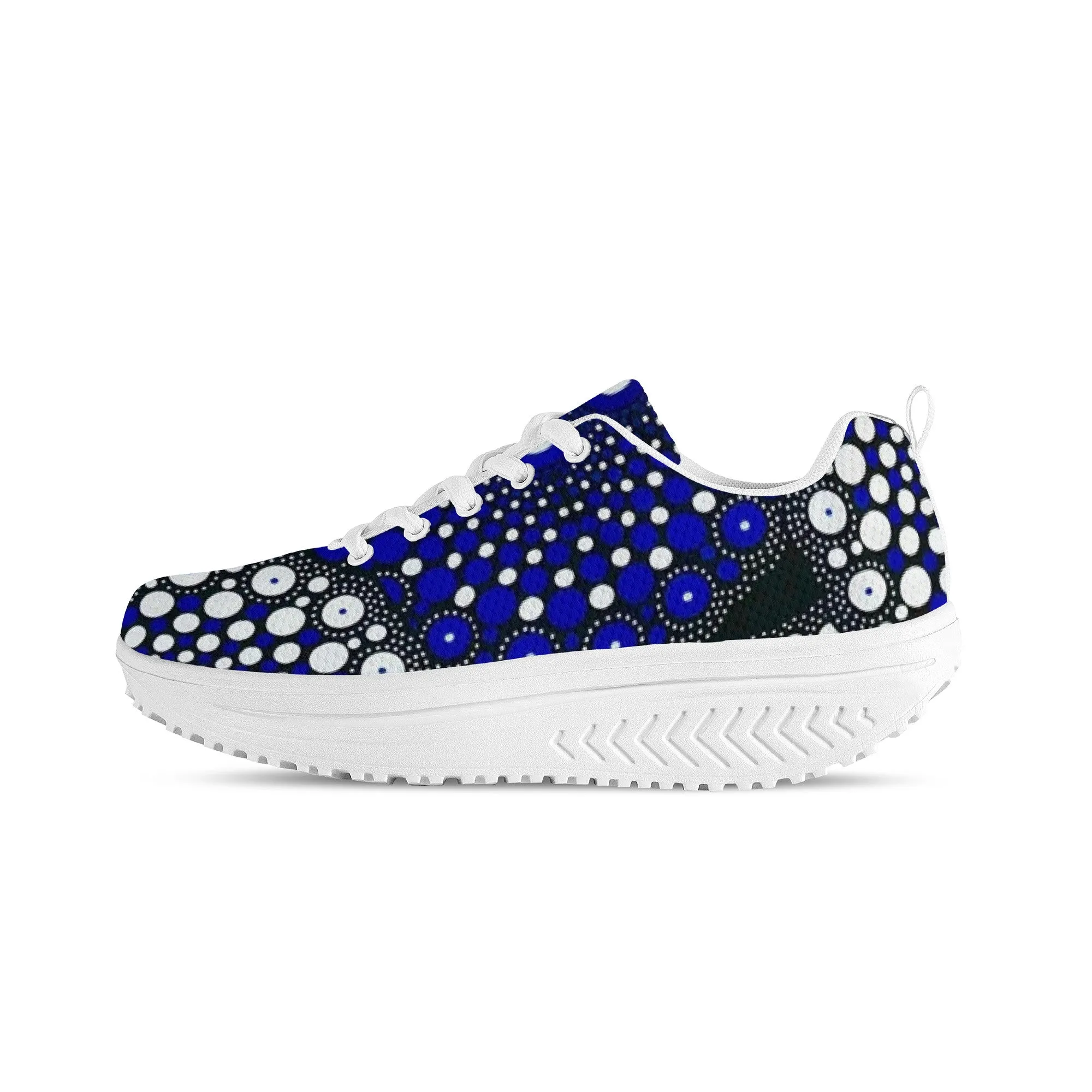 Ife  African Print Women's Mesh Sneaker Shoe