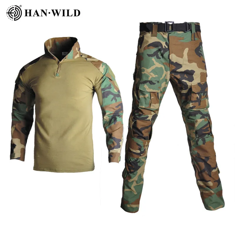 INSTOCK-Long sleeve tactical training suit
