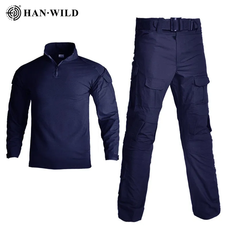 INSTOCK-Long sleeve tactical training suit
