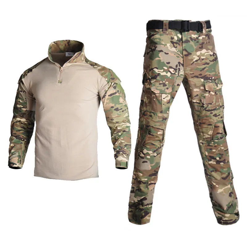 INSTOCK-Long sleeve tactical training suit