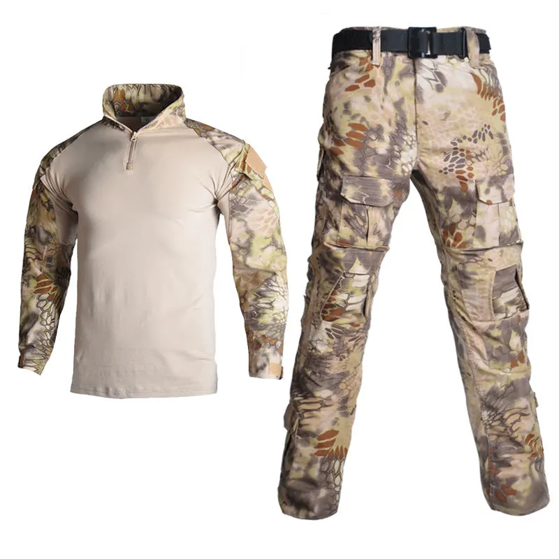INSTOCK-Long sleeve tactical training suit