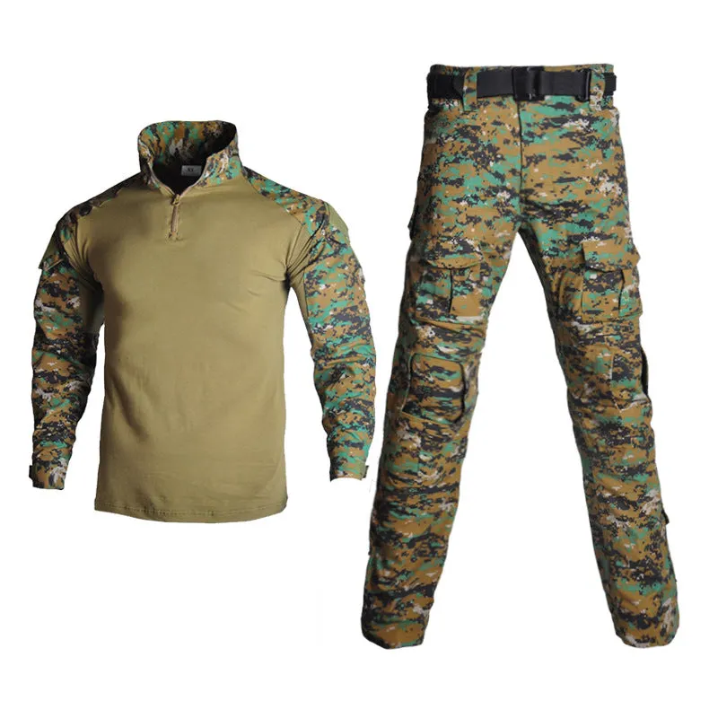 INSTOCK-Long sleeve tactical training suit
