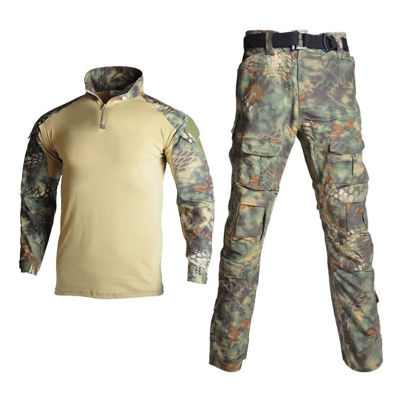INSTOCK-Long sleeve tactical training suit